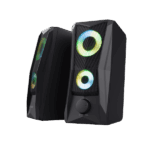 Trust Hangszóró 2.0 - GXT606 Javv (6W RMS; hangerőszabályzó; 3,5mm jack; USB tápcsatlakozó; fekete; világítás) - Image 3