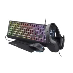 Trust GXT792 Quadrox 4in1 gamer csomag - billentyűzet,egér,egérpad és headset - Image 2