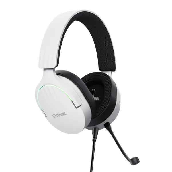 Trust 25302 GXT 490W Fayzo 7.1 USB vezetékes fehér gamer headset - Image 5
