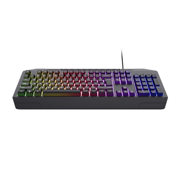 Trust Billentyűzet Gamer - GXT 836 Evocx (RGB LED háttérvilágítás; USB; fekete; magyar) - Image 3