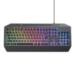 Trust Billentyűzet Gamer - GXT 836 Evocx (RGB LED háttérvilágítás; USB; fekete; magyar) - Image 10