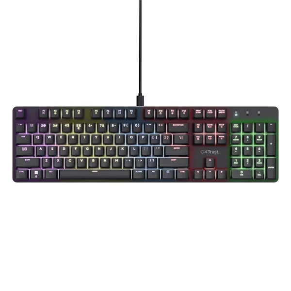 Trust 25683 GXT 871 Zora HUN fekete mechanikus gamer billentyűzet - Image 3