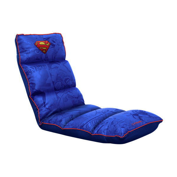 Trust 25740 GXT 718SM Rayzee Superman összecsukható gamer padlófotel - Image 1