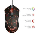 Trust GXT 133 Locx fekete gamer egér - Image 2