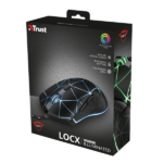 Trust GXT 133 Locx fekete gamer egér - Image 7