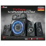 Trust GXT 658 Tytan 5.1 Surround gaming jack 180W fa gamer hangszóró - Image 5