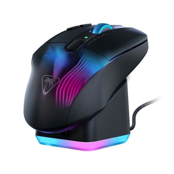 Turtle Beach TBM-1101-05 Bundle Kone XP Air vezeték nélküli fekete egér + RGB töltőállomás - Image 1