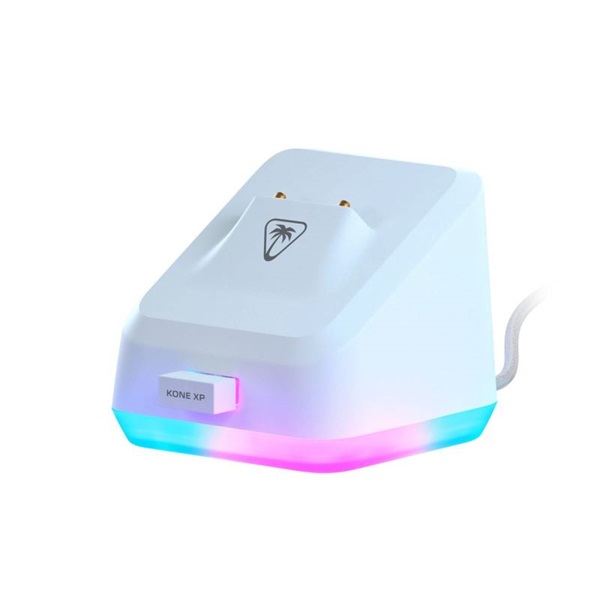 Turtle Beach TBM-1101-15 Bundle Kone XP Air vezeték nélküli fehér egér + RGB töltőállomás - Image 3