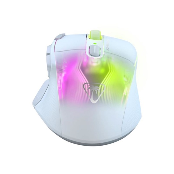 Turtle Beach TBM-1101-15 Bundle Kone XP Air vezeték nélküli fehér egér + RGB töltőállomás - Image 6