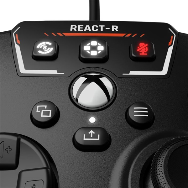 Turtle Beach TBS-0730-05 REACT-R PC/Xbox One/Xbox Series X|S vezetékes fekete kontroller - Image 5