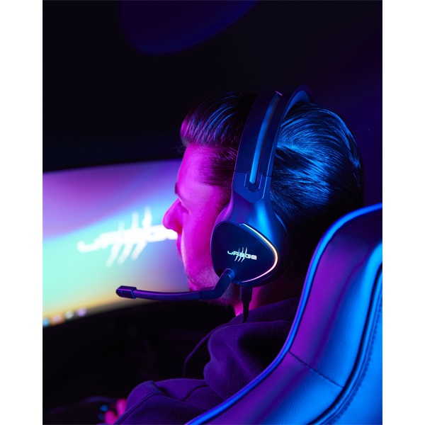 URAGE by Hama 217862 "URAGE SOUNDZ 710" PC/PS fekete 7.1 gamer headset - Image 6