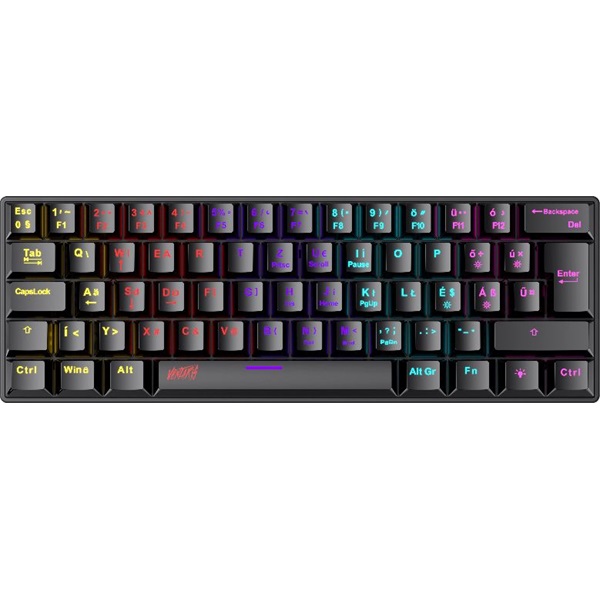 Ventaris Lissgard RGB (Red Switch) HUN Mechanikus gamer billentyűzet - Image 2