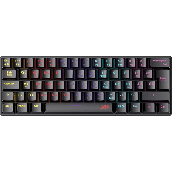 Ventaris Lissgard RGB (Red Switch) HUN Mechanikus gamer billentyűzet - Image 1