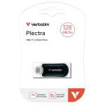 Verbatim 30225 128GB USB-C Plectra Flash Drive - Image 2