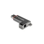 Verbatim 32041 256GB USB 3.2 Gen 1 A/USB-C Dual QuickStick Flash Drive