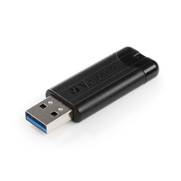 Verbatim 49320 Store`n`Go PINSTRIPE 256GB USB 3.0 fekete Flash Drive - Image 1