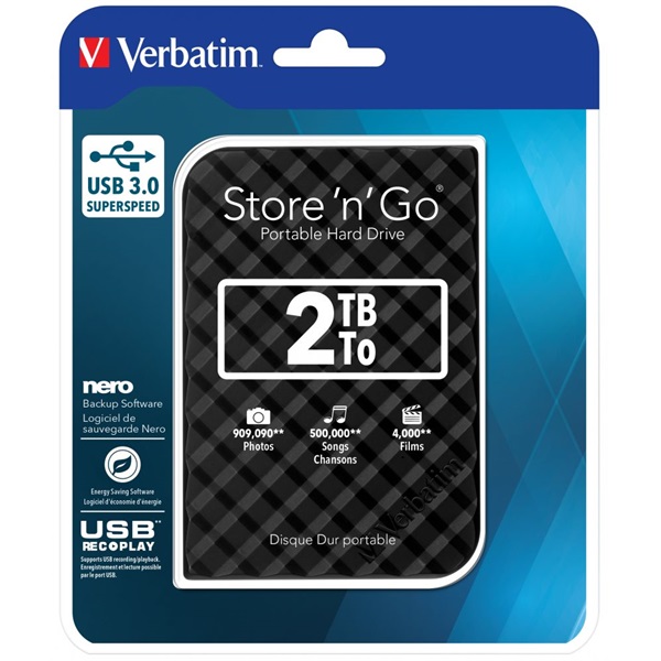 Verbatim_53195_Store_n_Go_2_5_2TB_USB_3_0_SuperSpeed_fekete_kulso_winchester-i39474637.jpg Verbatim 53195 Store `n` Go 2,5" 2TB USB 3.0 SuperSpeed fekete külső winchester - Image 3