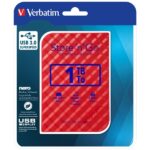 Verbatim 53203 Store `n` Go 2,5" 1TB USB 3.0 SuperSpeed piros külső winchester - Image 3