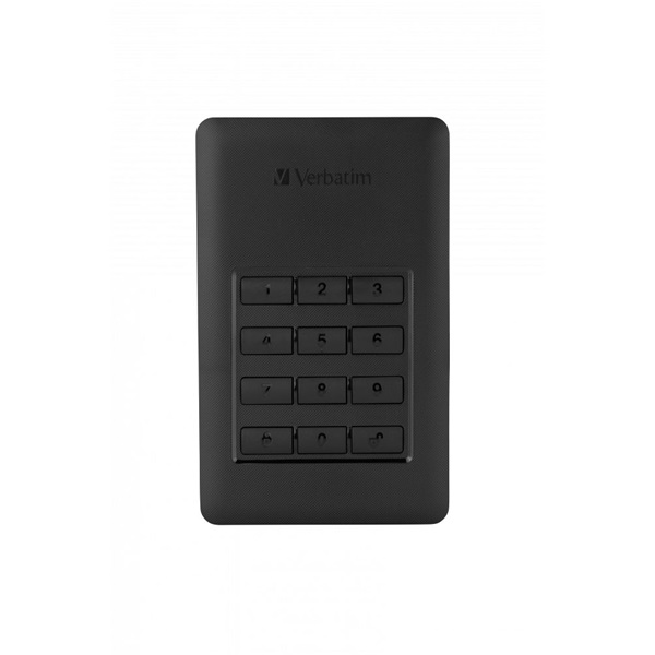 Verbatim 53403 2TB Store `n` Go Secure with Keypad Access külső winchester - Image 1