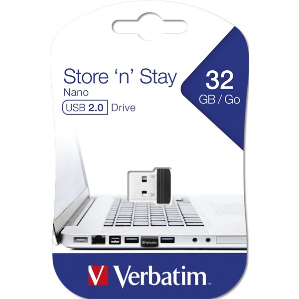 Verbatim 98130 Store `n` Stay 32GB USB 2.0 nano Flash Drive - Image 3