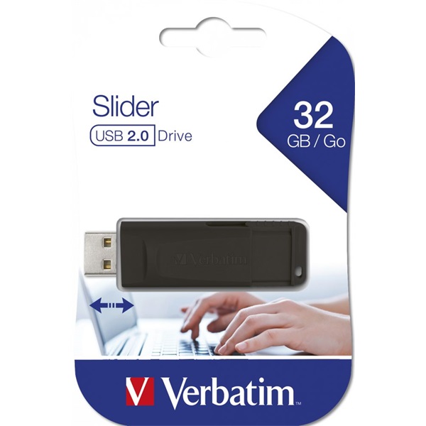 Verbatim 98697 PIN STRIPE 32GB USB 2.0 fekete Flash Drive - Image 3