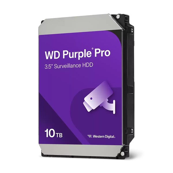 Western Digital 3,5" 10TB belső SATA 6Gb/s 7200RPM 512MB Purple Pro winchester - Image 2