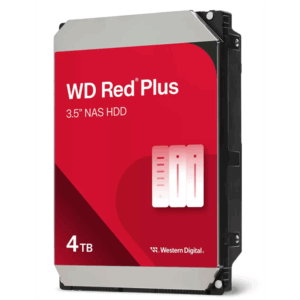 Western Digital 3,5" 4000GB belső SATAIII 5400RPM 256MB RED PLUS WD40EFPX winchester 3 év