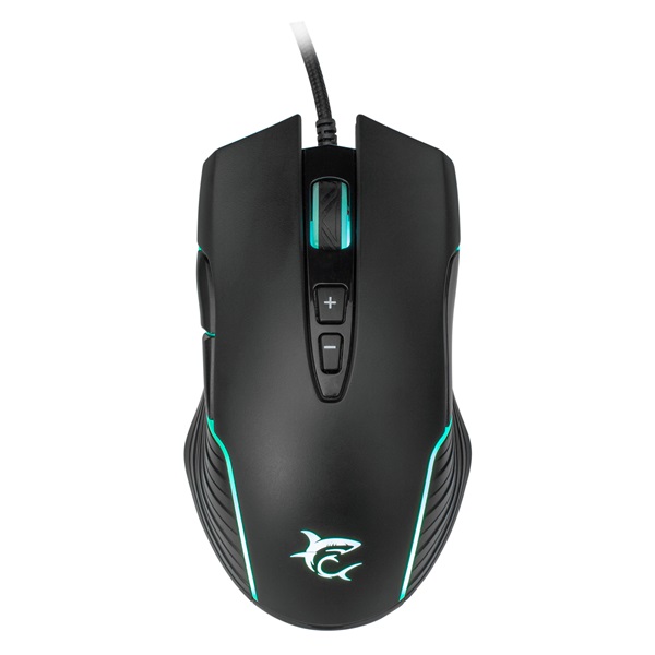 White Shark AZARAH GM-5003 6400dpi fekete gamer egér - Image 2