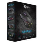 White Shark AZARAH GM-5003 6400dpi fekete gamer egér - Image 12