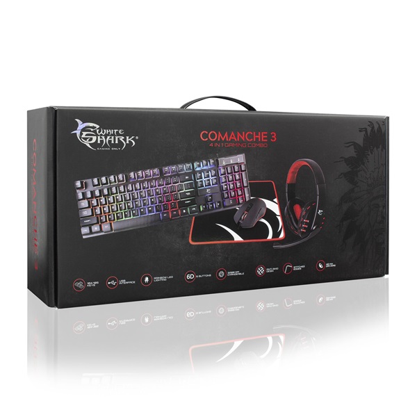 White_Shark_COMANCHE_3_WS_GC_4104HU_fekete_billentyuzet_eger_egerpad_headset_gamer_kombo-i41291342.jpg White Shark COMANCHE 3 WS GC-4104HU fekete billentyűzet + egér + egérpad + headset gamer kombó - Image 10