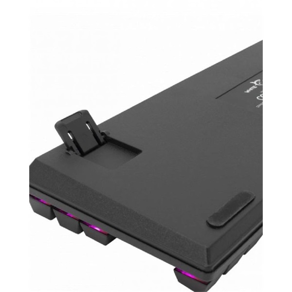 White Shark COMMANDOS GK-2106B/BL-HU fekete mechanikus magyar (blue switch) gamer billentyűzet - Image 6