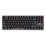 White Shark COMMANDOS GK-2106B/BL-HU fekete mechanikus magyar (blue switch) gamer billentyűzet - Image 2