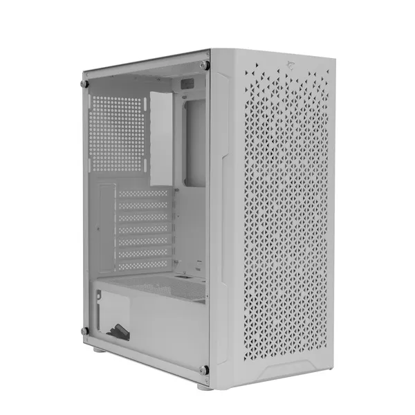 White Shark GCC-2303 Bullet fehér (táp nélküli switch) ablakos ATX ház