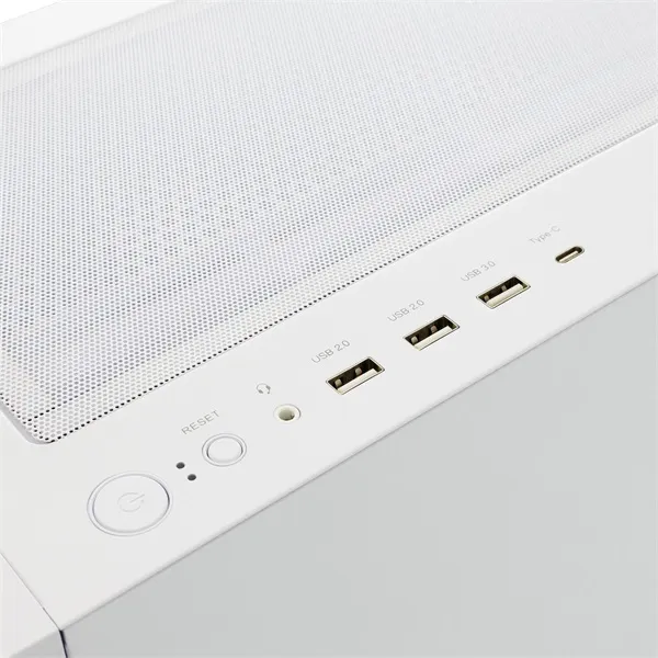 White Shark GCC-2401W Warhead fehér (táp nélküli switch) ablakos E-ATX ház - Image 5