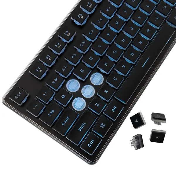 White Shark GK-003141B-US Tachi US fekete gamer billentyűzet - Image 4