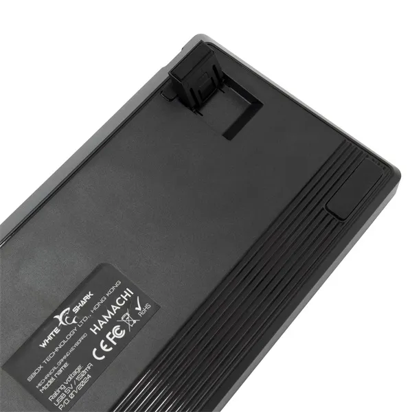 White Shark GK-005121-B/BL-US Hamachi US fekete (blue switch) gamer billentyűzet - Image 9