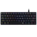 White Shark GK-006111-B/R-US Nagamaki US fekete (red switch) gamer billentyűzet
