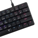 White Shark GK-006131-B/BR-US Nagamaki US fekete (brown switch) gamer billentyűzet - Image 8