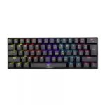 White Shark SHINOBI GK-2022B/R-US fekete mechanikus (red switch) gamer billentyűzet
