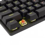 White Shark COMMANDOS GK-2106B/R-US fekete mechanikus gamer billentyűzet - Image 4