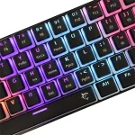 White Shark GK-2202-2B/BL-US Ashiko 2 US fekete (blue switch) gamer billentyűzet - Image 3