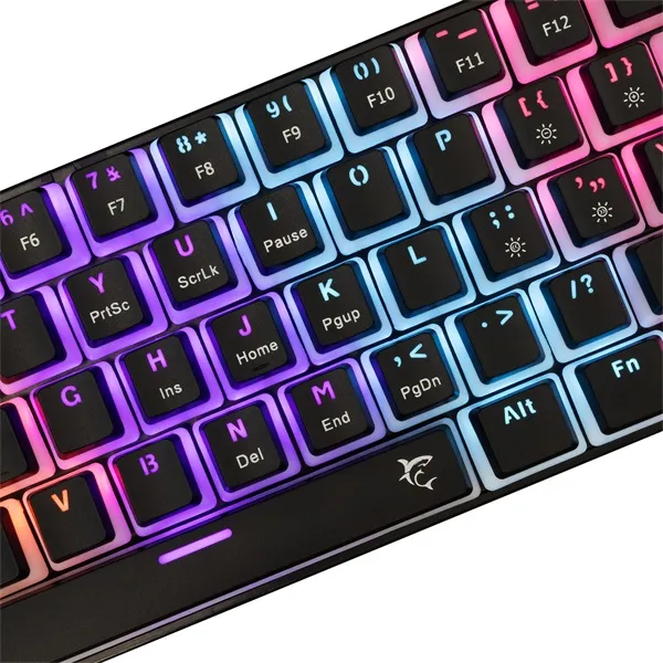 White Shark GK-2202-2B/BL-US Ashiko 2 US fekete (blue switch) gamer billentyűzet - Image 3