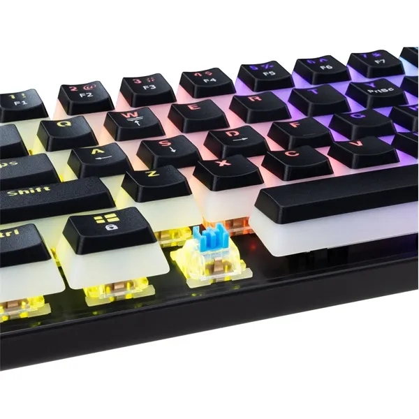 White Shark GK-2202-2B/BL-US Ashiko 2 US fekete (blue switch) gamer billentyűzet - Image 4