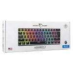 White Shark GK-2202-2B/BL-US Ashiko 2 US fekete (blue switch) gamer billentyűzet - Image 7