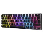 White Shark GK-2202-2B/R-US Ashiko 2 US fekete (red switch) gamer billentyűzet - Image 2