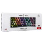 White Shark GK-2202-2B/R-US Ashiko 2 US fekete (red switch) gamer billentyűzet - Image 7