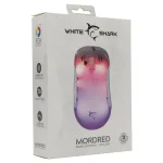 White Shark GM-5017W Mordred fehér gamer egér - Image 6