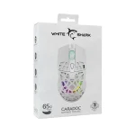 White Shark GM-5018W Caradoc fehér gamer egér - Image 13