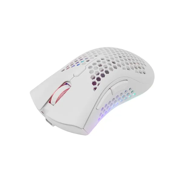 White Shark LIONEL WGM-5012W vezeték nélküli fehér gamer egér - Image 10