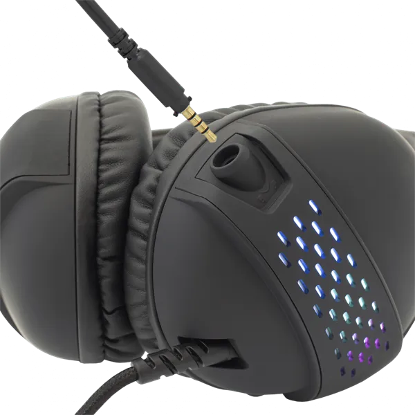 White Shark OX/RGB GH-2140 fekete gamer fejhallgató - Image 4